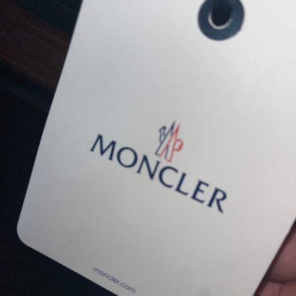 Moncler Other - Moncler white collared shirt with saksfifth avenue bag